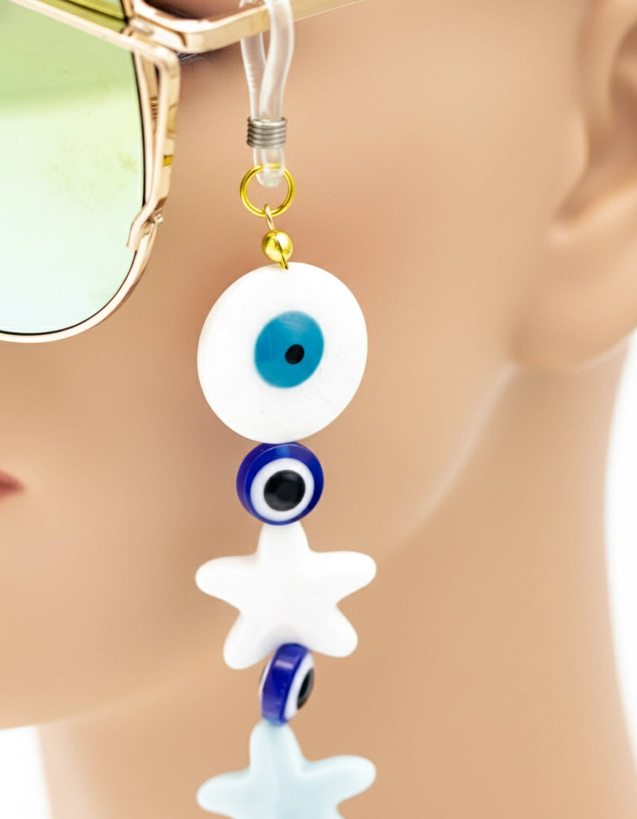 Eyes and Star Sunglasses Chain for Women