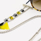 Elegant Bee-autiful Stainless Steel Eyewear Chain for Women