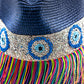 Blue Women's Brim Hat: Style Meets Symbolism