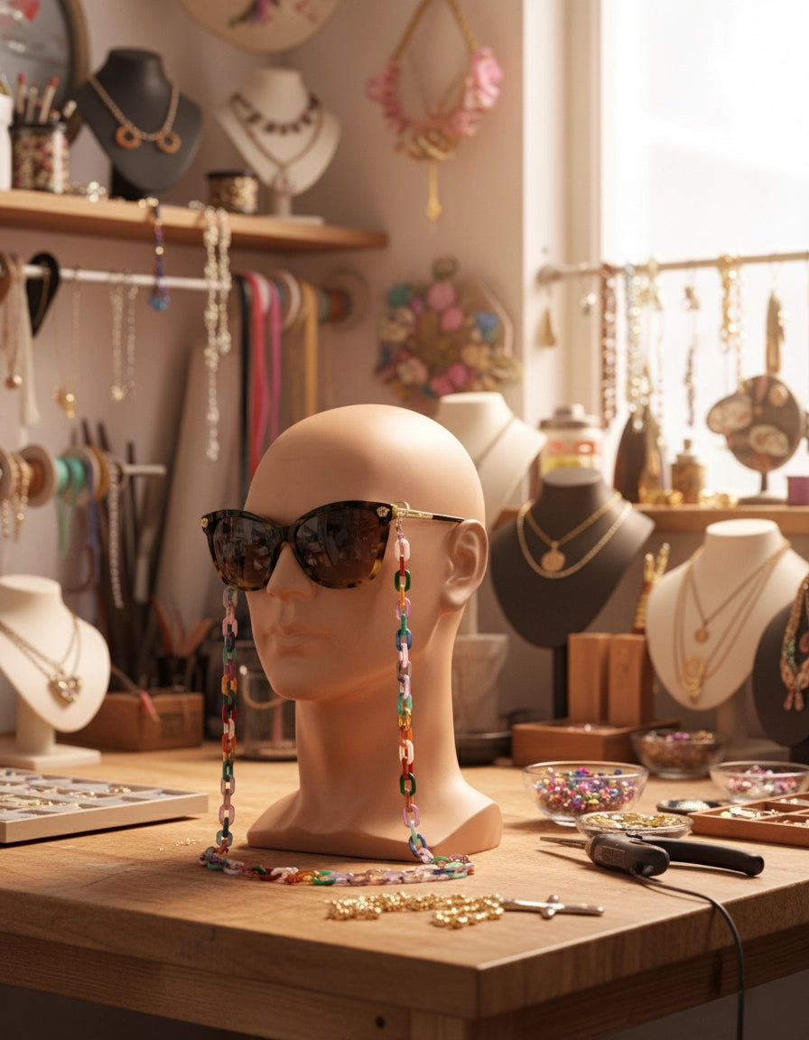 Colorful Sunglasses Chain for Women