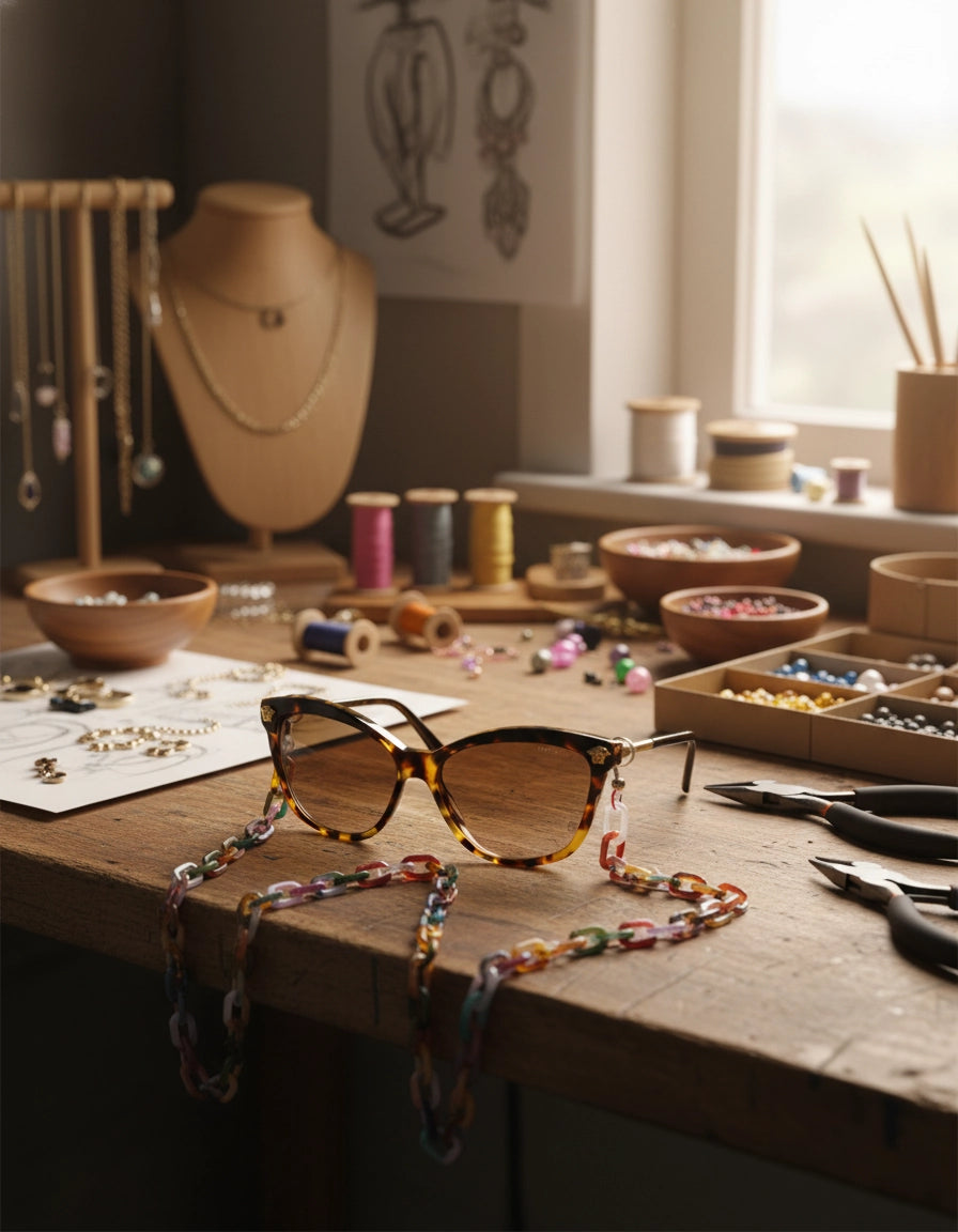 Colorful Sunglasses Chain for Women