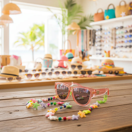 Colorful Stars Sunglasses Chain for Women