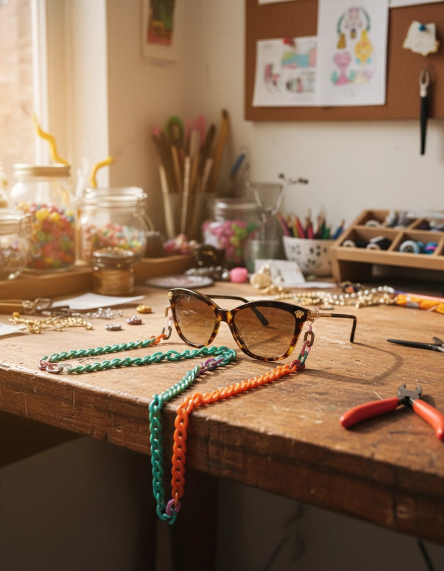 Colorful Sunglasses Chain ver.2 for Women