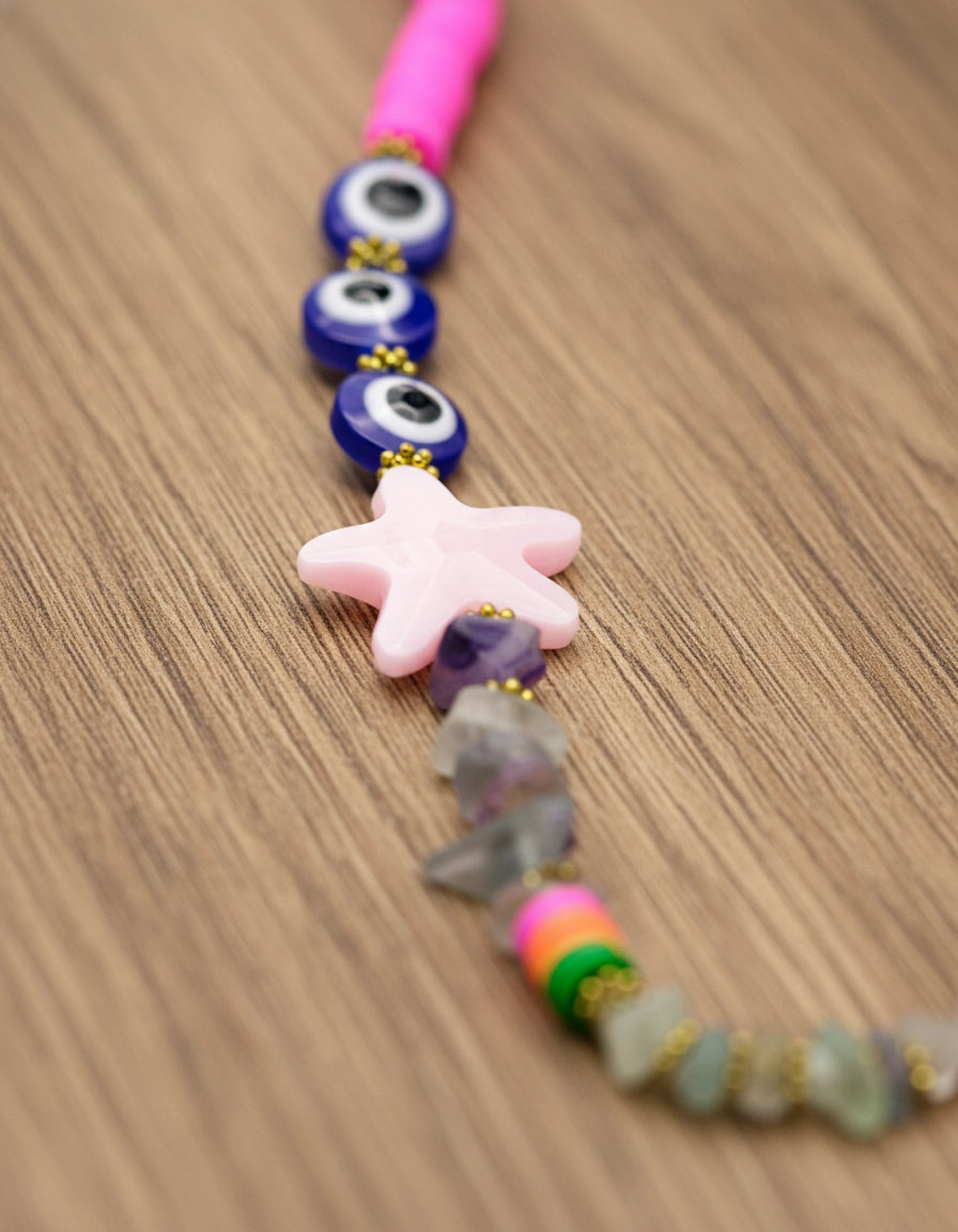 Eyes and Star Sunglasses Chain for Women