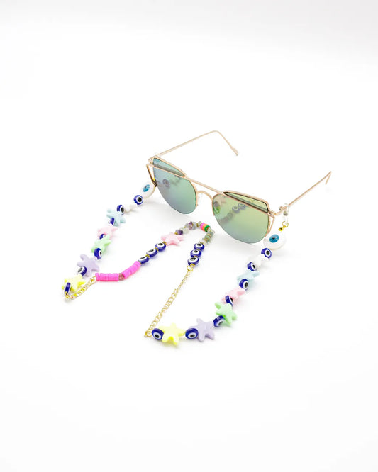 Casual Eyes and Star Sunglasses Chain for Women