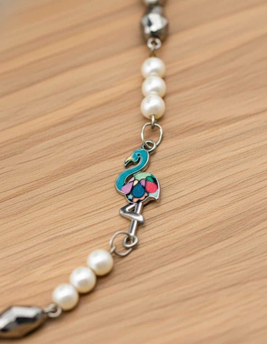 Elegant Flamingo Sunglasses Chain for Women