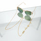 Golden Love Elegant Stainless Steel Eyewear Chain for Women