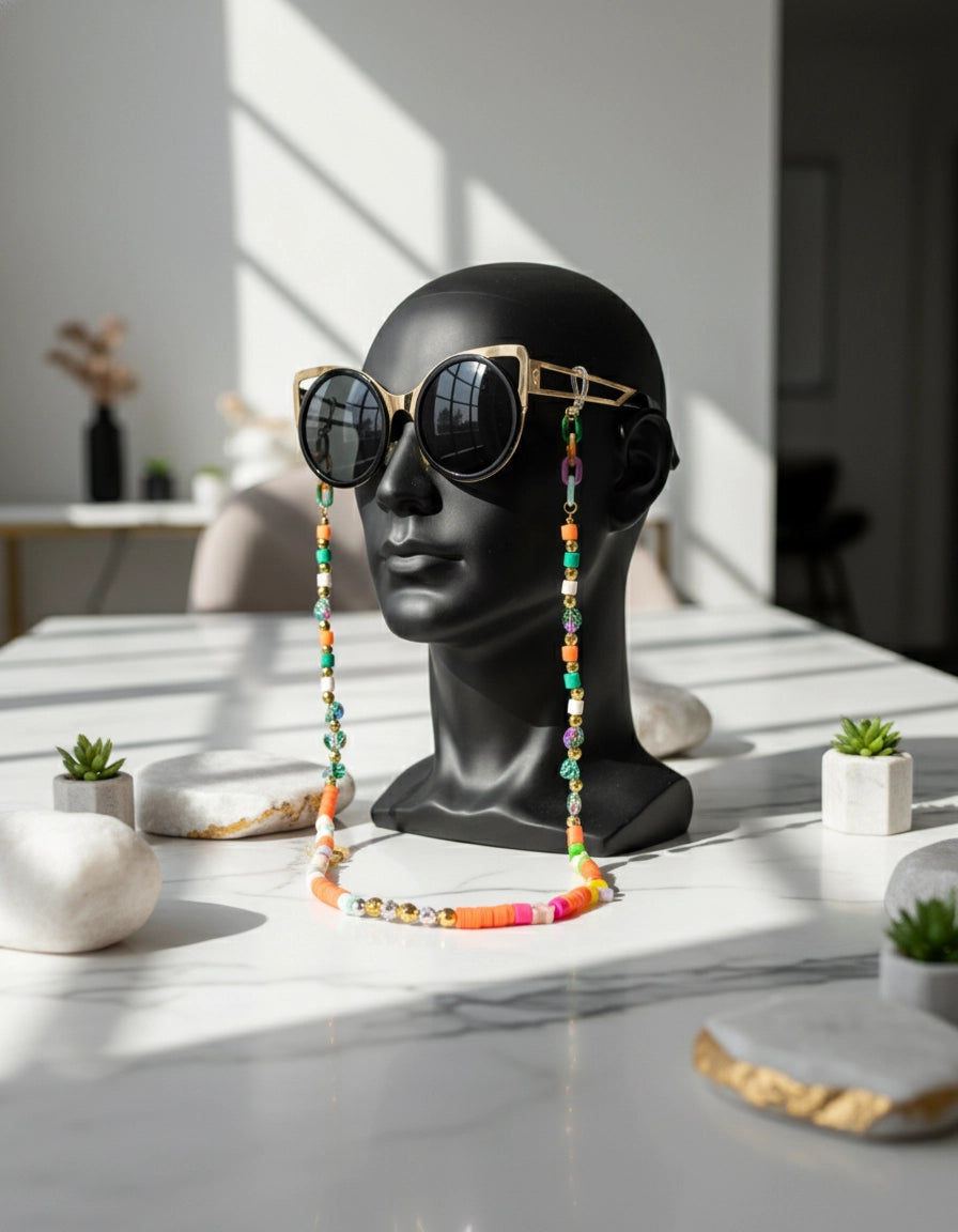 Leaves and Stars Sunglasses Chain for Women