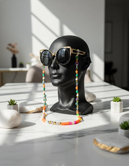 Leaves and Stars | Glasses Chain