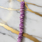 Vibrant Stainless Steel Eyewear Chain with Luxe Purple Embellishments for Women