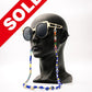 Elegant Luxurious Blue sunglasses Chain for Women