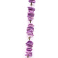 Mystique Luxe: Gold-Silver Eyewear Chain with Evil Eye Charms & Purple Gemstones