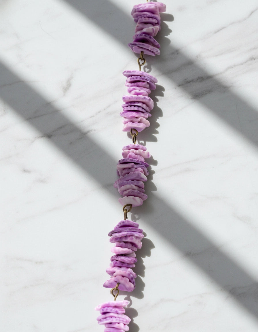 Mystique Luxe: Gold-Silver Eyewear Chain with Evil Eye Charms & Purple Gemstones