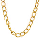 Ocean-Inspired Stainless Steel Eyewear Chain with Sparkling Blue Rods and Scallop Shells