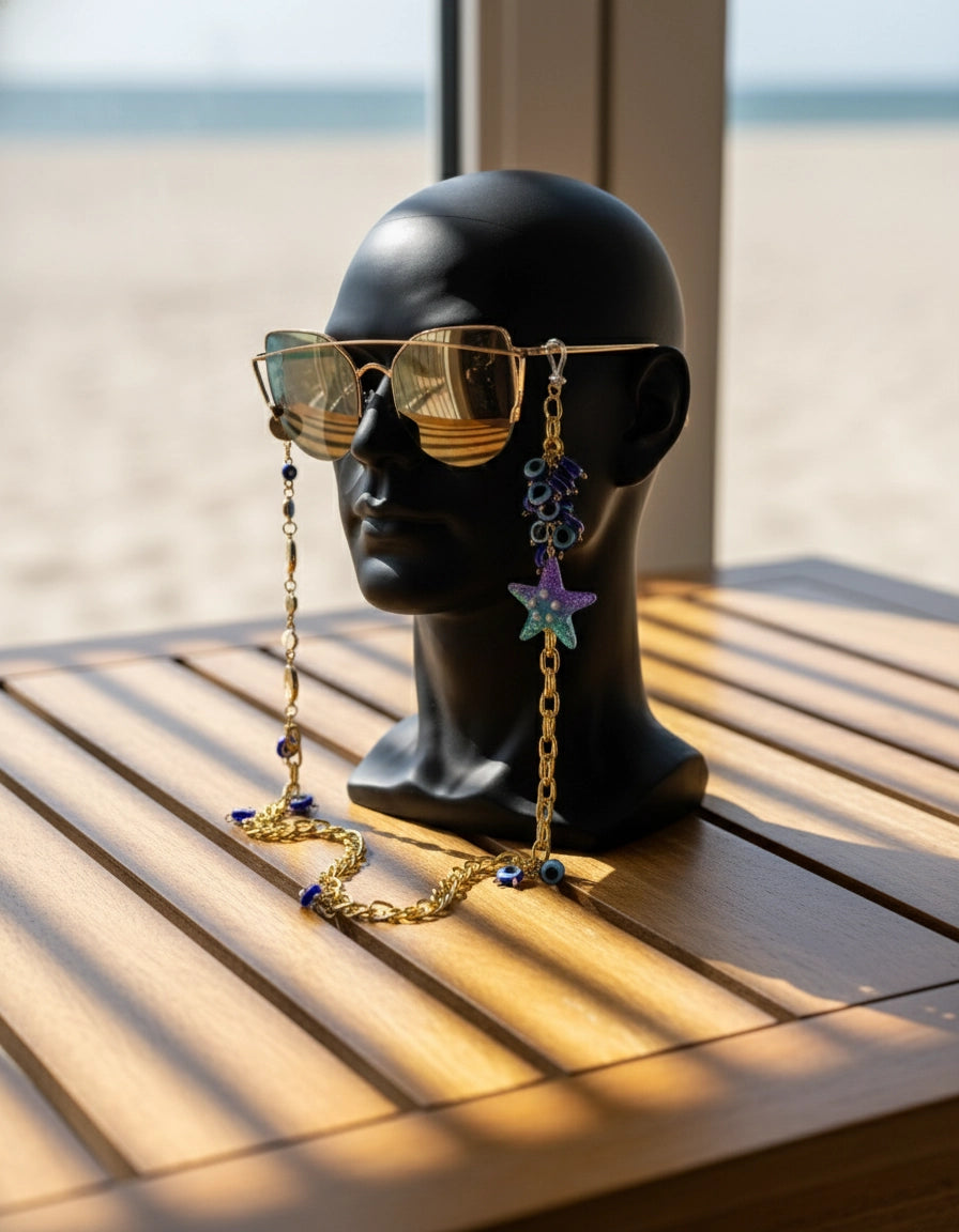 Style Ocean's Eye sunglasses Chain for Women