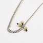 Elegant Pearls & Crystals Stainless Steel Eyewear Chain for Women
