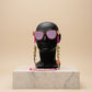 Pink Luxe Eyewear Casual Chain with Gold Coffee Bean Charms for Women