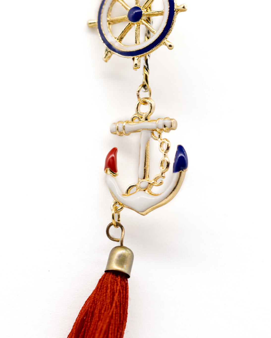 Sailor's Treasure: Elegant Handcrafted Nautical Eyewear Accessory for Women