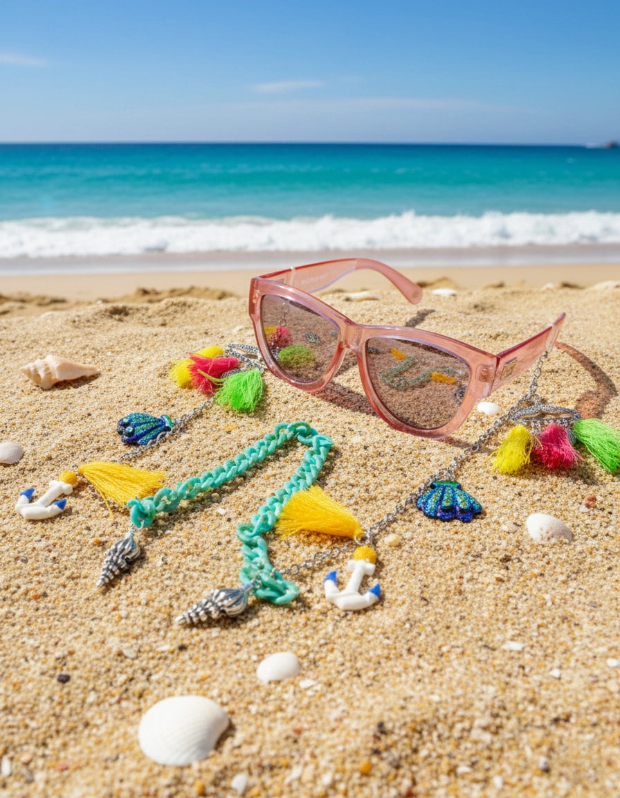 Sea Life Sunglasses Chain for Women
