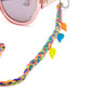 SpectraWings - Rainbow Funky Eyewear Casual Chain with Winged Charms for Women