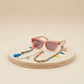 SpectraWings - Rainbow Funky Eyewear Casual Chain with Winged Charms for Women