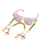 Casual Summer Ladies Sunglasses Chain for Women