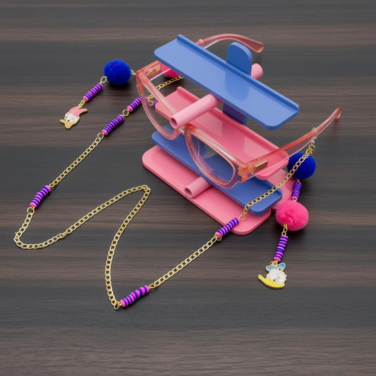 Stainless steel Donald and daisy Sunglasses Chain for Women