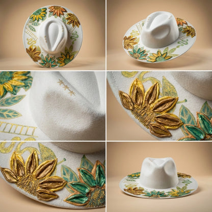 The Snake & Ladder | Western Brim Hat