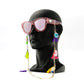 Casual Beach Time Sunglasses Stainless Steel Chain for Women