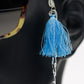 Elegant Blue Eyes Sunglasses Stainless Steel Chain for Women