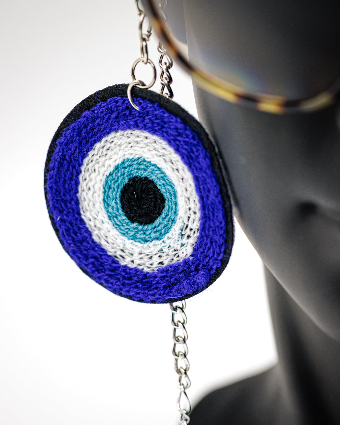 Elegant Evil Eyes Sunglasses stainless steel Chains/Straps for Women