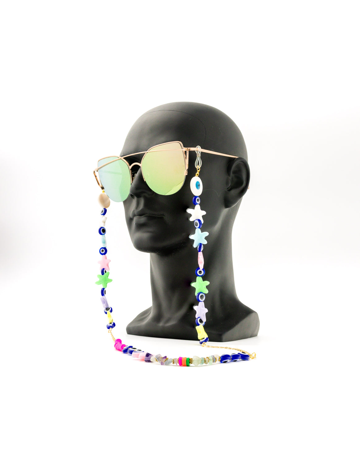 Casual Eyes and Star Sunglasses Chain for Women