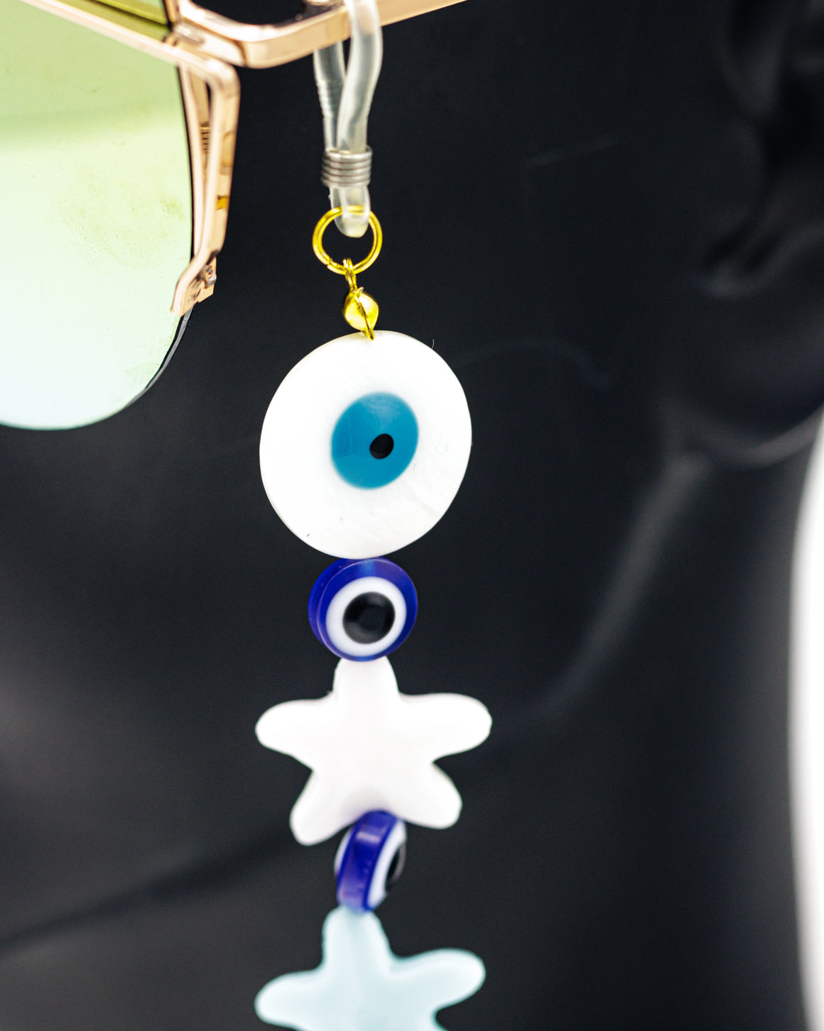 Casual Eyes and Star Sunglasses Chain for Women