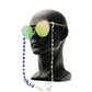 Elegant Greek style Sunglasses Stainless Steel Chain for Women