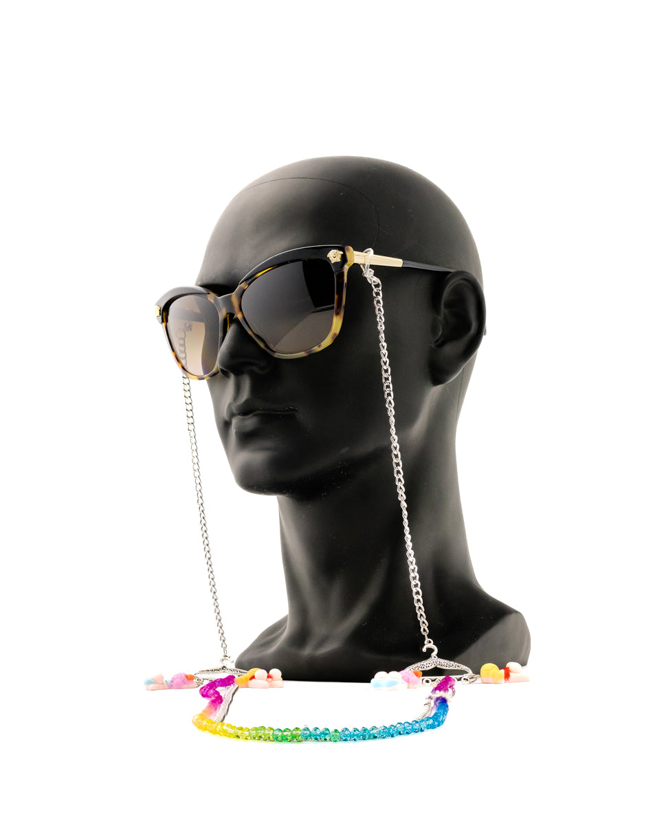Casual Style Hook me up Sunglasses Stainless steel Chain for Women