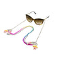 Casual Style Hook me up Sunglasses Stainless steel Chain for Women