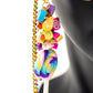 Casual Handmade Lollipop sunglasses Stainless steel chain for Women