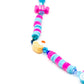 Casual Handmade Lollipop sunglasses Stainless steel chain for Women
