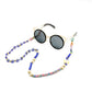 Elegant Luxurious Blue sunglasses Chain for Women