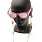Casual Stainless steel Sea Creatures Sunglasses chain for Women